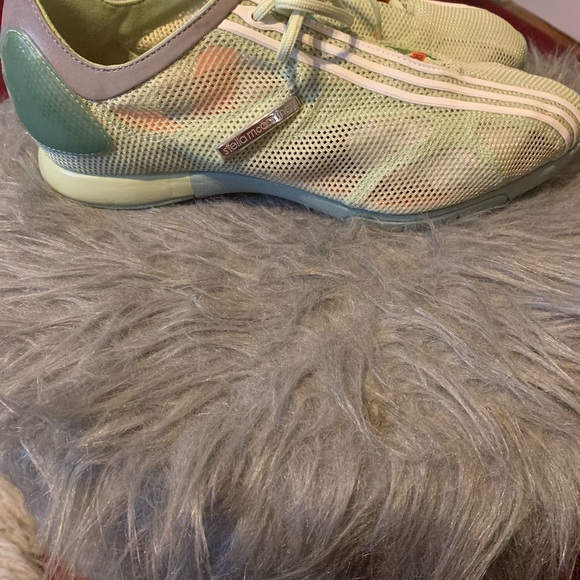 Adidas by Stella McCartney mint green w/orange - Picture 4 of 8
